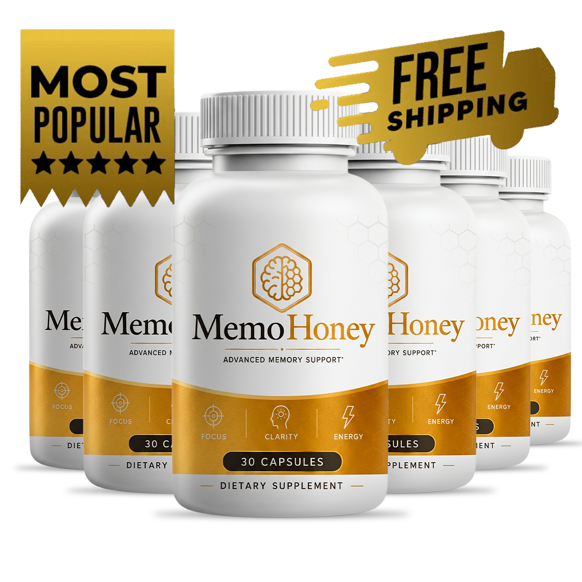 MemoHoney 6-bottle pack