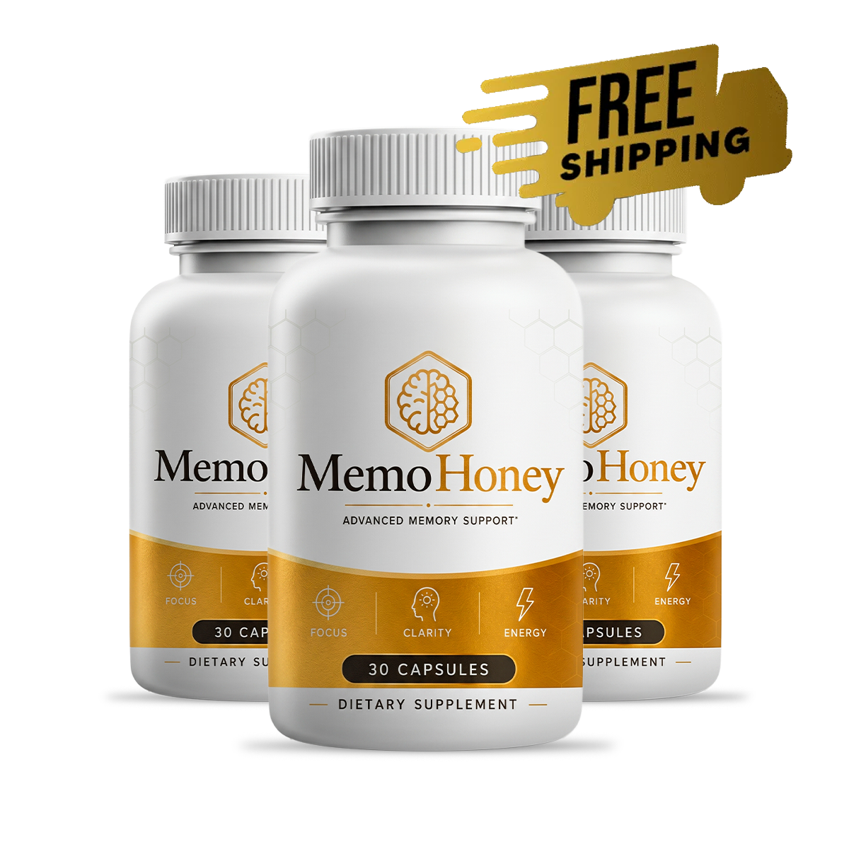 MemoHoney 3-bottle pack